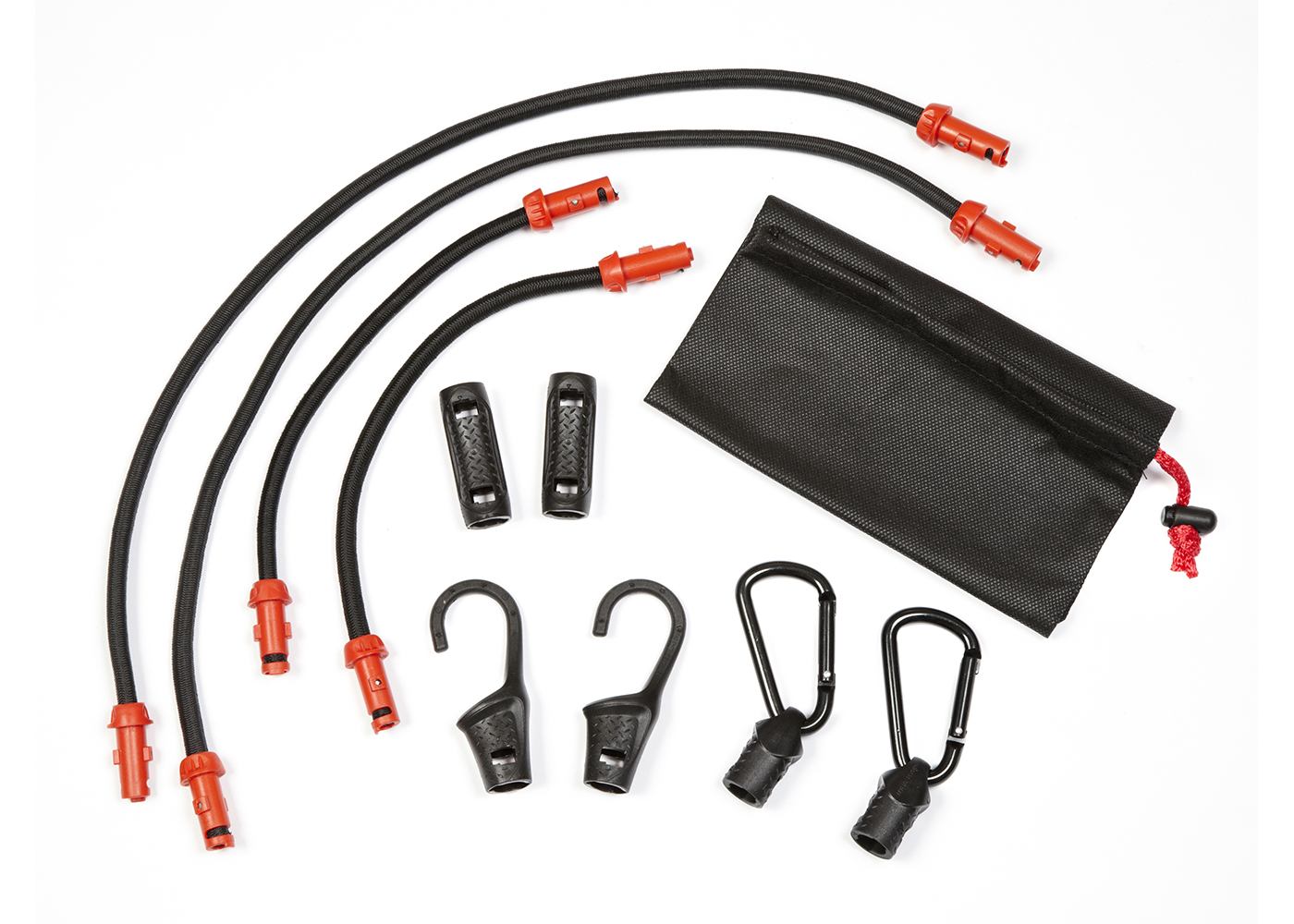 Ring RLS9 Kit Bungee Clic 22 Pezzi – Elastici E Ganci Per Fissaggio Carichi Su Auto – Portata 80 Kg